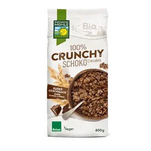 Crunchy czekoladowe 400 g - Bohlsener Muehle (EKO)