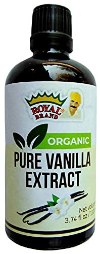 Ekstrakt waniliowy bez cukru bezglutenowy 110 ml - Royal Brand (EKO)