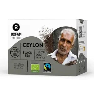 Herbata czarna ekspresowa fair trade 20 szt. 36 g - Oxfam (EKO)
