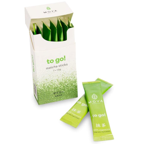 Herbata zielona matcha w saszetkach japońska 7 szt. 10,5 g - Moya matcha (EKO)