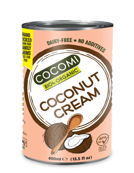Krem kokosowy bez gumy guar 400 ml - Cocomi (EKO)
