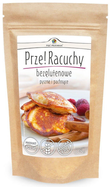 Mieszanka na racuchy owsiane bezglutenowa 178 g - Pięć Przemian