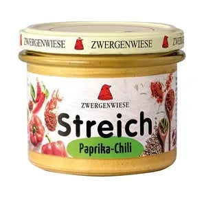 Pasta słonecznikowa z papryką bezglutenowa 180 g - Zwergenwiese (EKO)