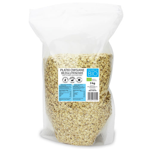 Płatki owsiane bezglutenowe 3 kg - Bio Planet (EKO)