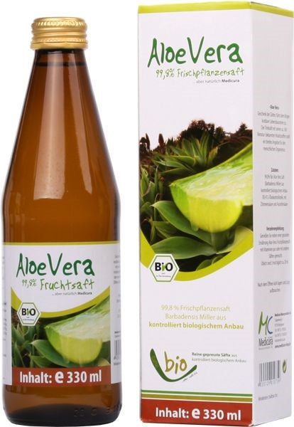 Sok z aloesu aloe vera NFC 330 ml - Medicura (EKO)