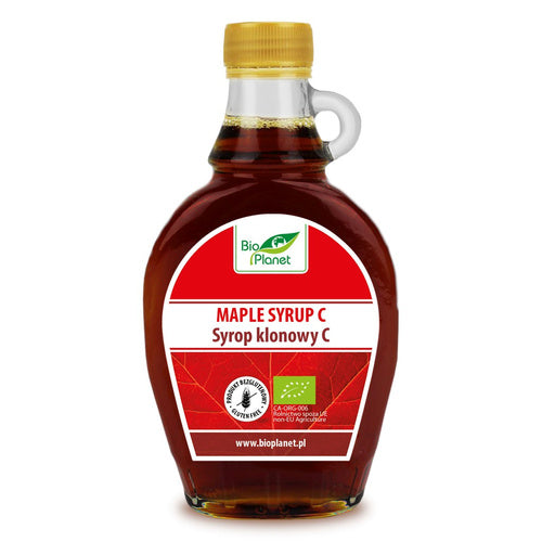 Syrop klonowy C bezglutenowy 250 ml (330 g) - Bio Planet (EKO)