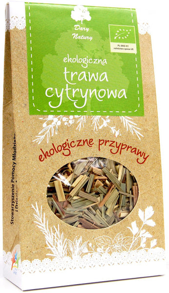 Trawa cytrynowa 20 g - Dary Natury (EKO)