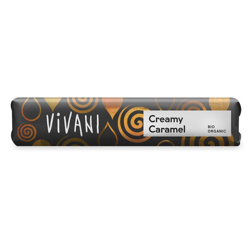 Baton z mlecznej czekolady z nadzieniem karmelowym 40 g - Vivani (EKO)