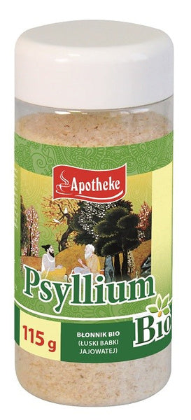 Błonnik łuski babki jajowatej 115 g - Apotheke (EKO)
