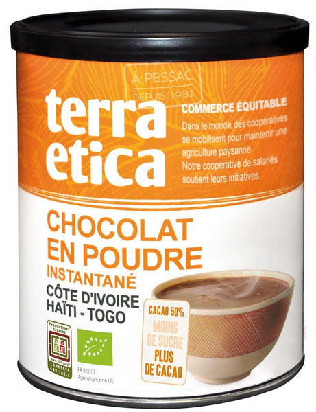 Czekolada do picia 50 % kakao fair trade 425 g - Terra Etica (EKO)