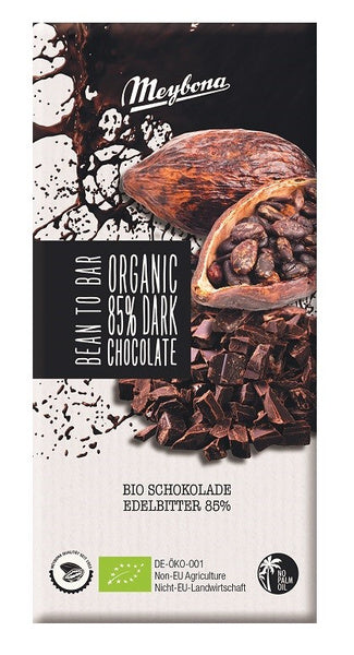 Czekolada gorzka 85 % 100 g - Meybona (EKO)