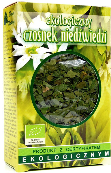 Czosnek niedźwiedzi suszony 25 g - Dary Natury (EKO)