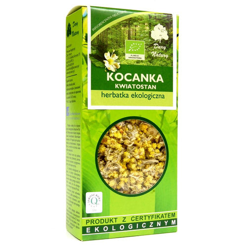 Herbatka z kwiatostanu kocanki 25 g - Dary Natury (EKO)