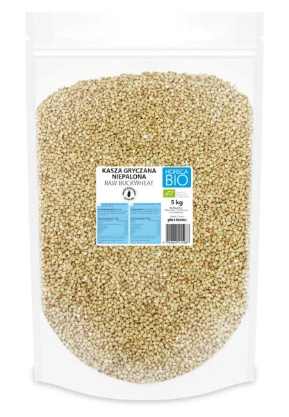 Kasza gryczana niepalona bezglutenowa 5 kg - Bio Planet (EKO)