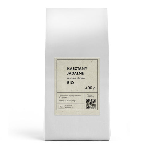Kasztany jadalne suszone bezglutenowe 400 g - The Planet (EKO)