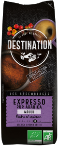 Kawa 100 % arabica expresso mielona 250 g - Destination (EKO)