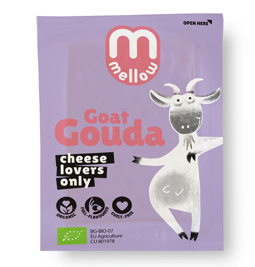 Kozi ser gouda 200 g - Mmellow (EKO)