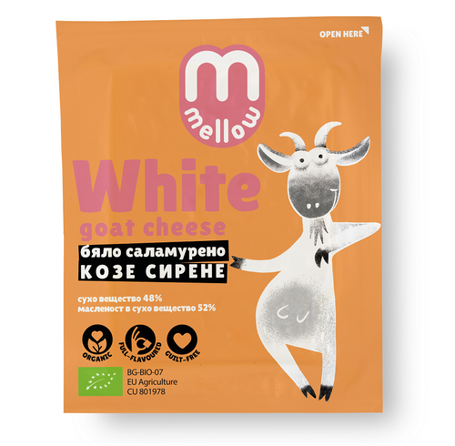 Kozi ser twarogowy solankowy 200 g - Mmellow (EKO)