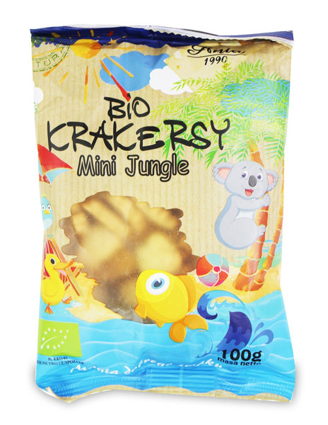 Krakersy mini jungle 100 g - Bio Ania (EKO)