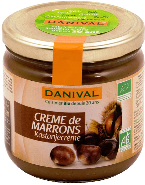 Krem z kasztanów jadalnych 380 g - Danival (EKO)
