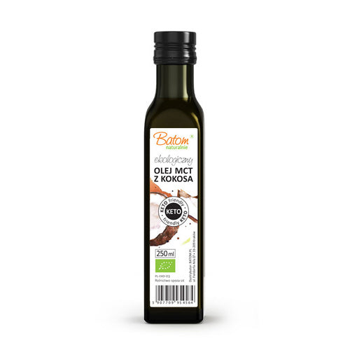 Olej kokosowy MCT KETO 250 ml - Batom (EKO)