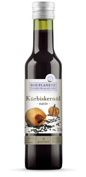 Olej z pestek dyni tłoczony na zimno 250 ml - Bio Planete (EKO)