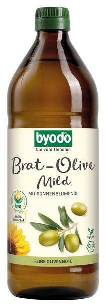 Oliwa z oliwek z olejem słonecznikowym do gotowania i smażenia 750 ml - Byodo (EKO)