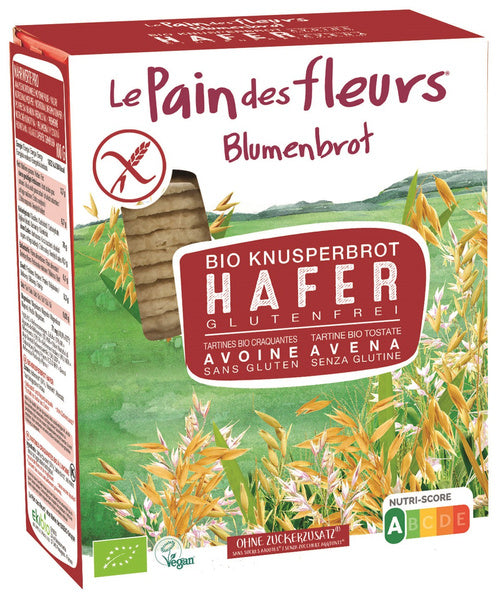 Pieczywo chrupkie owsiane bezglutenowe 150 g - Le Pain Des Fleurs (EKO)
