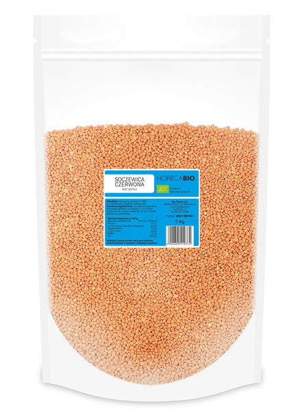 Soczewica czerwona 5 kg - Bio Planet (EKO)