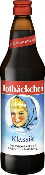 Sok rumiane policzki klassik 750 ml - Rotbackchen