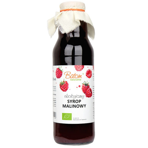 Syrop malinowy 750 ml - Batom (EKO)